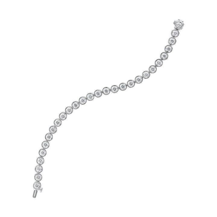 14Kt White Gold Diamond 2Ctw Bracelet