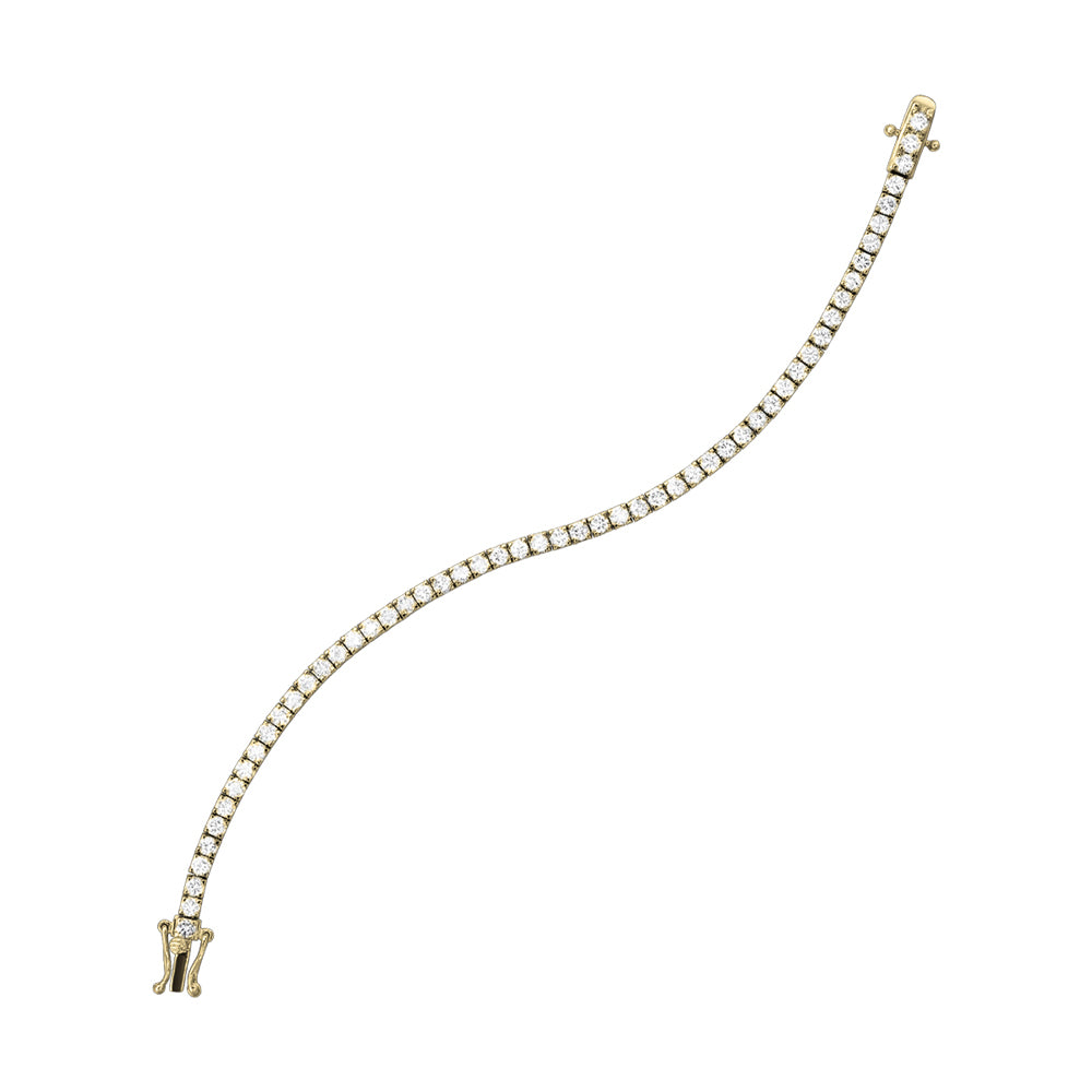 14Kt Yellow Gold Diamond 5Ctw Bracelet