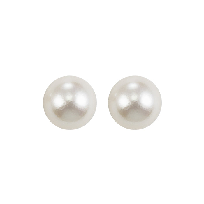 Silver & Pearl Earring