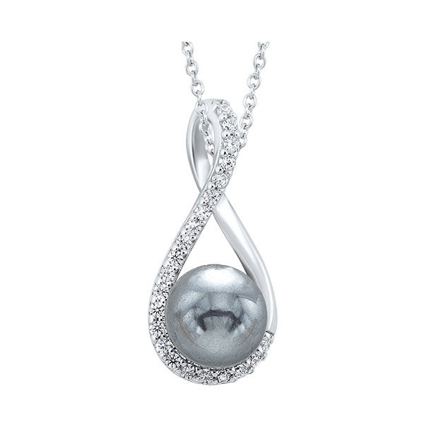 Silver & Pearl Pendant