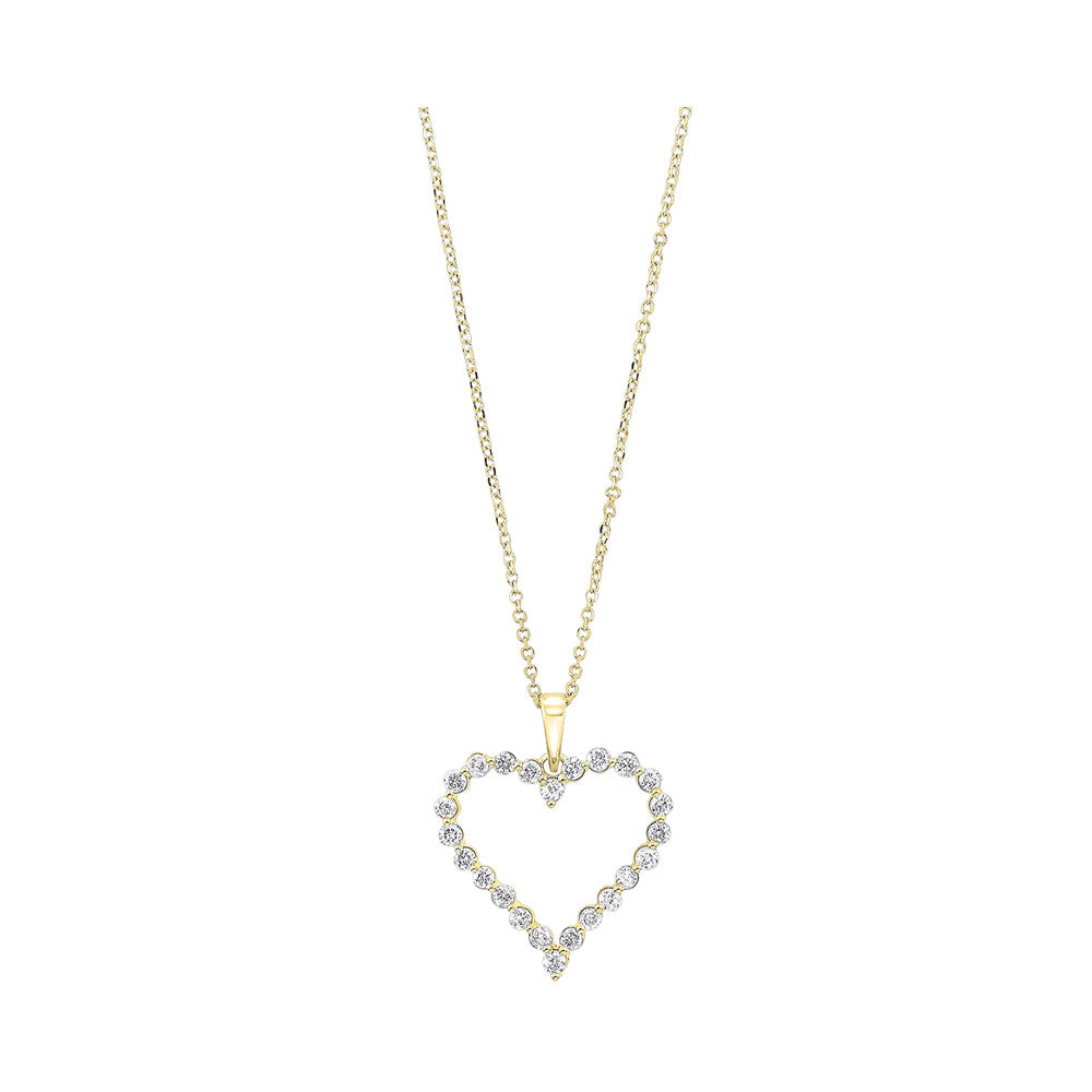14Kt Yellow Gold Diamond 1/2Ctw Pendant