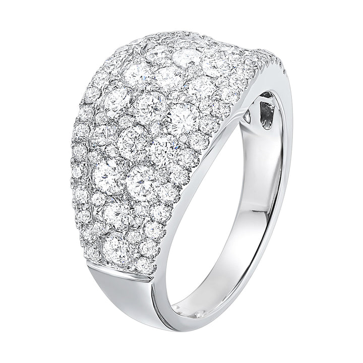 14Kt White Gold Diamond 2 1/4Ctw Ring