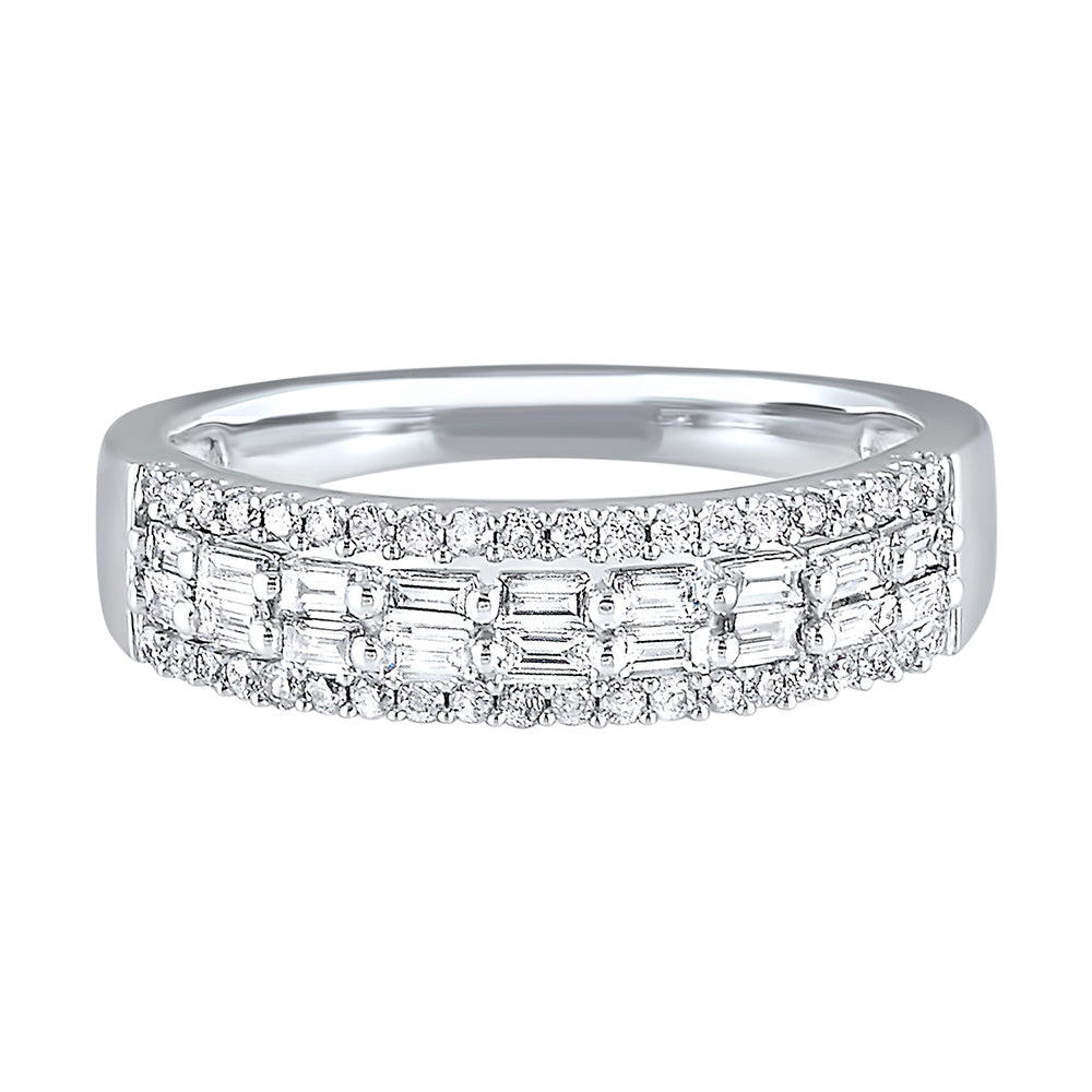 14Kt White Gold Diamond 1/2Ctw Ring