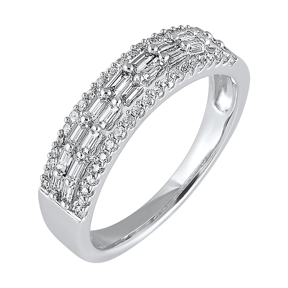 14Kt White Gold Diamond 1/2Ctw Ring