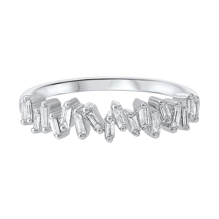 14Kt White Gold Diamond 1/3Ctw Ring