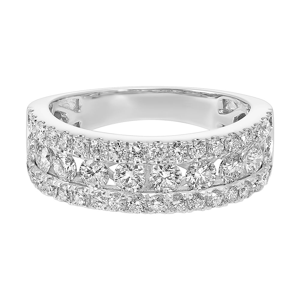 14Kt White Gold Diamond 1Ctw Ring