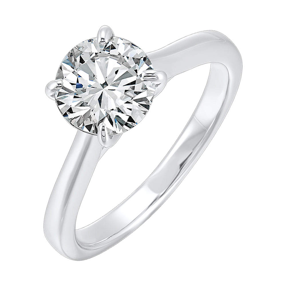 14Kt White Gold Diamond 1/4Ctw Ring