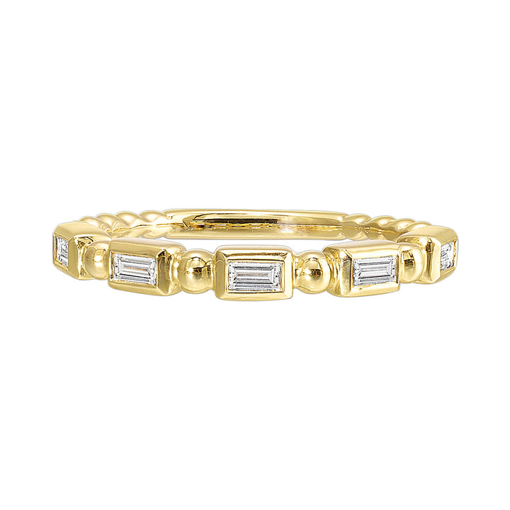 14Kt Yellow Gold Diamond 1/5Ctw Ring