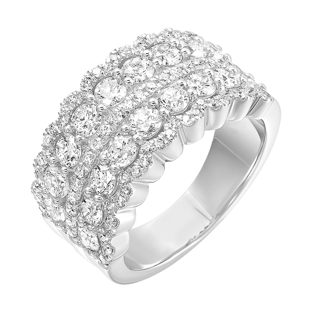 14Kt White Gold Diamond 2Ctw Ring