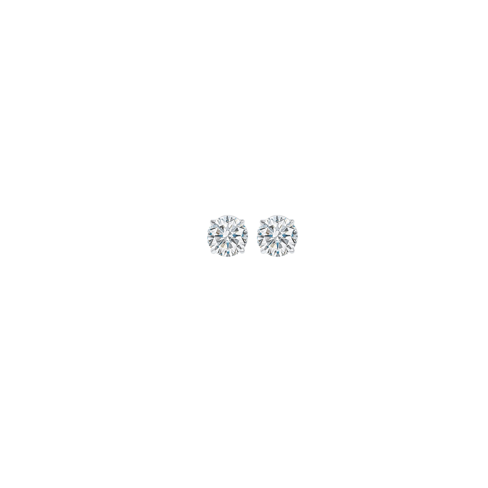 Faux Diamond Stud Earrings – Jennifer Miller Jewelry